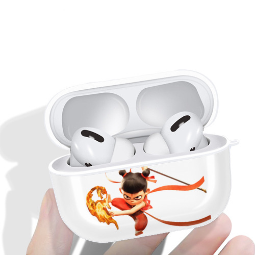 Ne Zha 2 ナタ 魔童の大暴れ 【AirPods Pro用】ハードシェル保護ケース 耐衝撃・防指紋・カラビナ付き商品仕様
