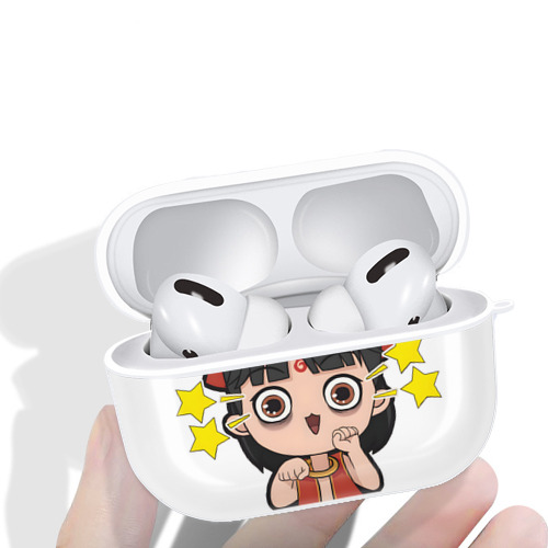 Ne Zha 2 ナタ 魔童の大暴れ 【AirPods Pro用】ハードシェル保護ケース 耐衝撃・防指紋・カラビナ付き商品仕様