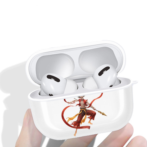 Ne Zha 2 ナタ 魔童の大暴れ 【AirPods Pro用】ハードシェル保護ケース 耐衝撃・防指紋・カラビナ付き商品仕様