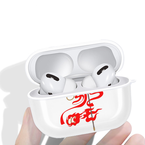 Ne Zha 2 ナタ 魔童の大暴れ 【AirPods Pro用】ハードシェル保護ケース 耐衝撃・防指紋・カラビナ付き商品仕様