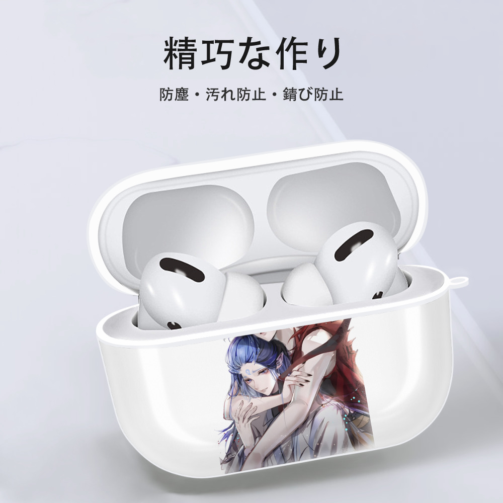 Ne Zha 2 ナタ 魔童の大暴れ 【AirPods Pro用】ハードシェル保護ケース 耐衝撃・防指紋・カラビナ付き商品仕様