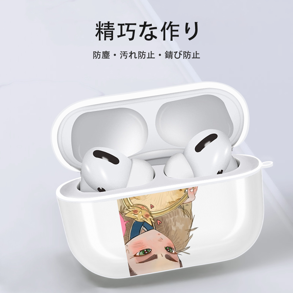 Ne Zha 2 ナタ 魔童の大暴れ 【AirPods Pro用】ハードシェル保護ケース 耐衝撃・防指紋・カラビナ付き商品仕様