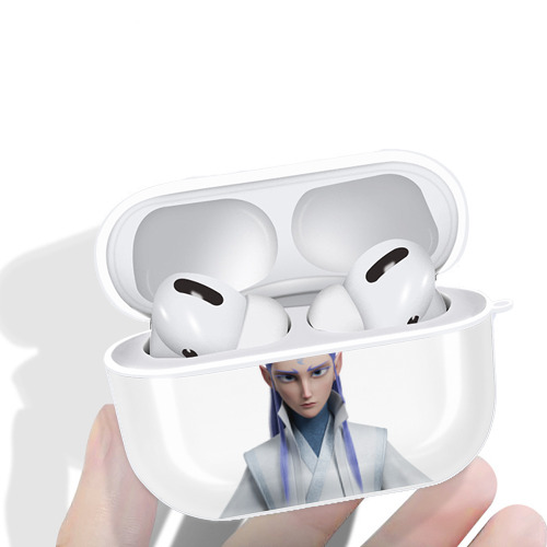 Ne Zha 2 ナタ 魔童の大暴れ 【AirPods Pro用】ハードシェル保護ケース 耐衝撃・防指紋・カラビナ付き商品仕様