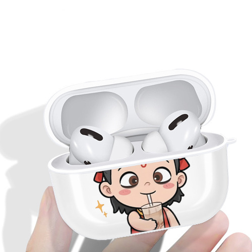 Ne Zha 2 ナタ 魔童の大暴れ 【AirPods Pro用】ハードシェル保護ケース 耐衝撃・防指紋・カラビナ付き商品仕様
