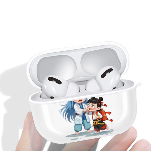 Ne Zha 2 ナタ 魔童の大暴れ 【AirPods Pro用】ハードシェル保護ケース 耐衝撃・防指紋・カラビナ付き商品仕様