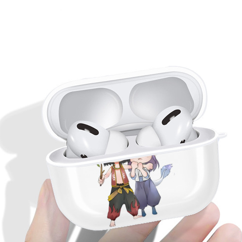 Ne Zha 2 ナタ 魔童の大暴れ 【AirPods Pro用】ハードシェル保護ケース 耐衝撃・防指紋・カラビナ付き商品仕様