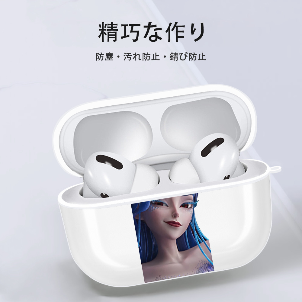 Ne Zha 2 ナタ 魔童の大暴れ 【AirPods Pro用】ハードシェル保護ケース 耐衝撃・防指紋・カラビナ付き商品仕様