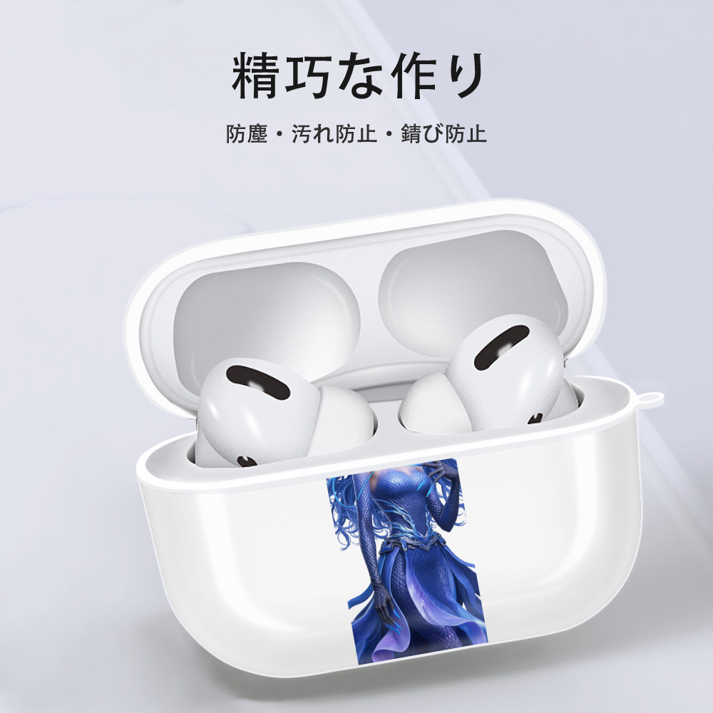 Ne Zha 2 ナタ 魔童の大暴れ 【AirPods Pro用】ハードシェル保護ケース 耐衝撃・防指紋・カラビナ付き商品仕様