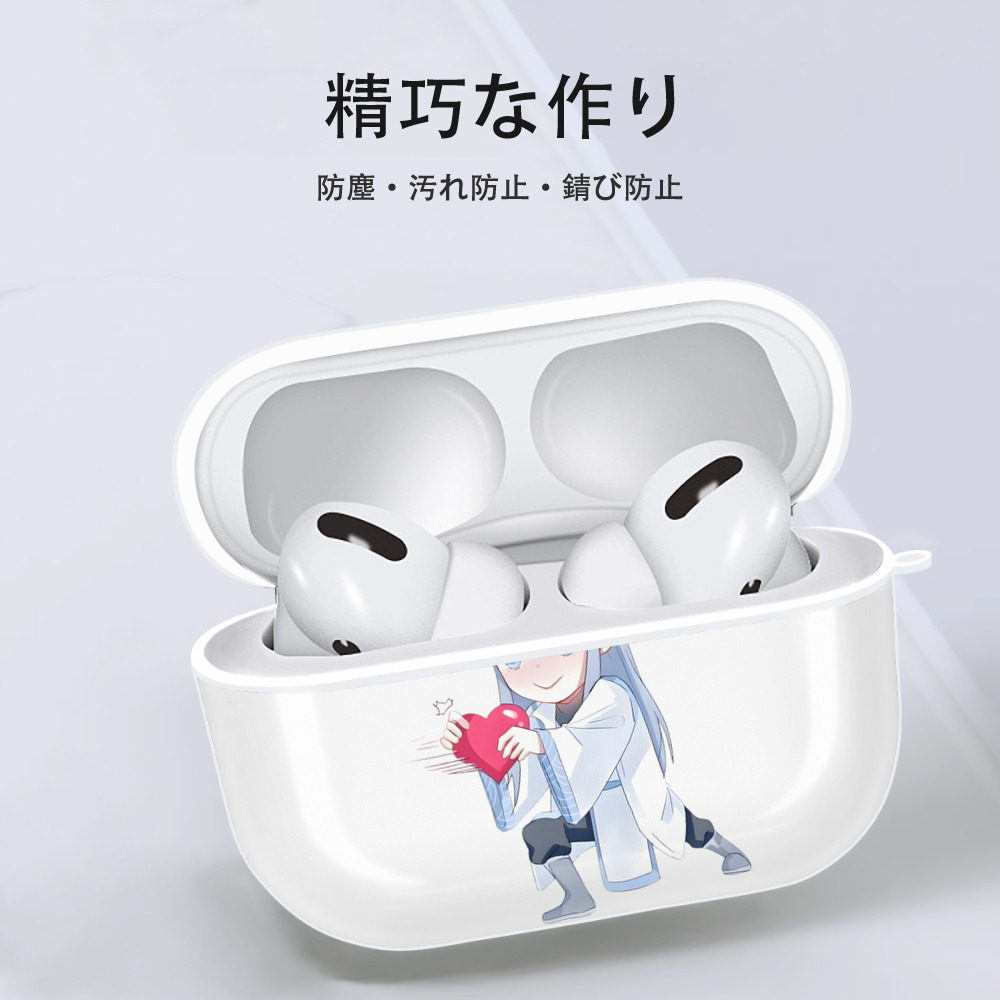 Ne Zha 2 ナタ 魔童の大暴れ 【AirPods Pro用】ハードシェル保護ケース 耐衝撃・防指紋・カラビナ付き商品仕様