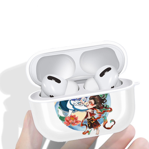 Ne Zha 2 ナタ 魔童の大暴れ 【AirPods Pro用】ハードシェル保護ケース 耐衝撃・防指紋・カラビナ付き商品仕様