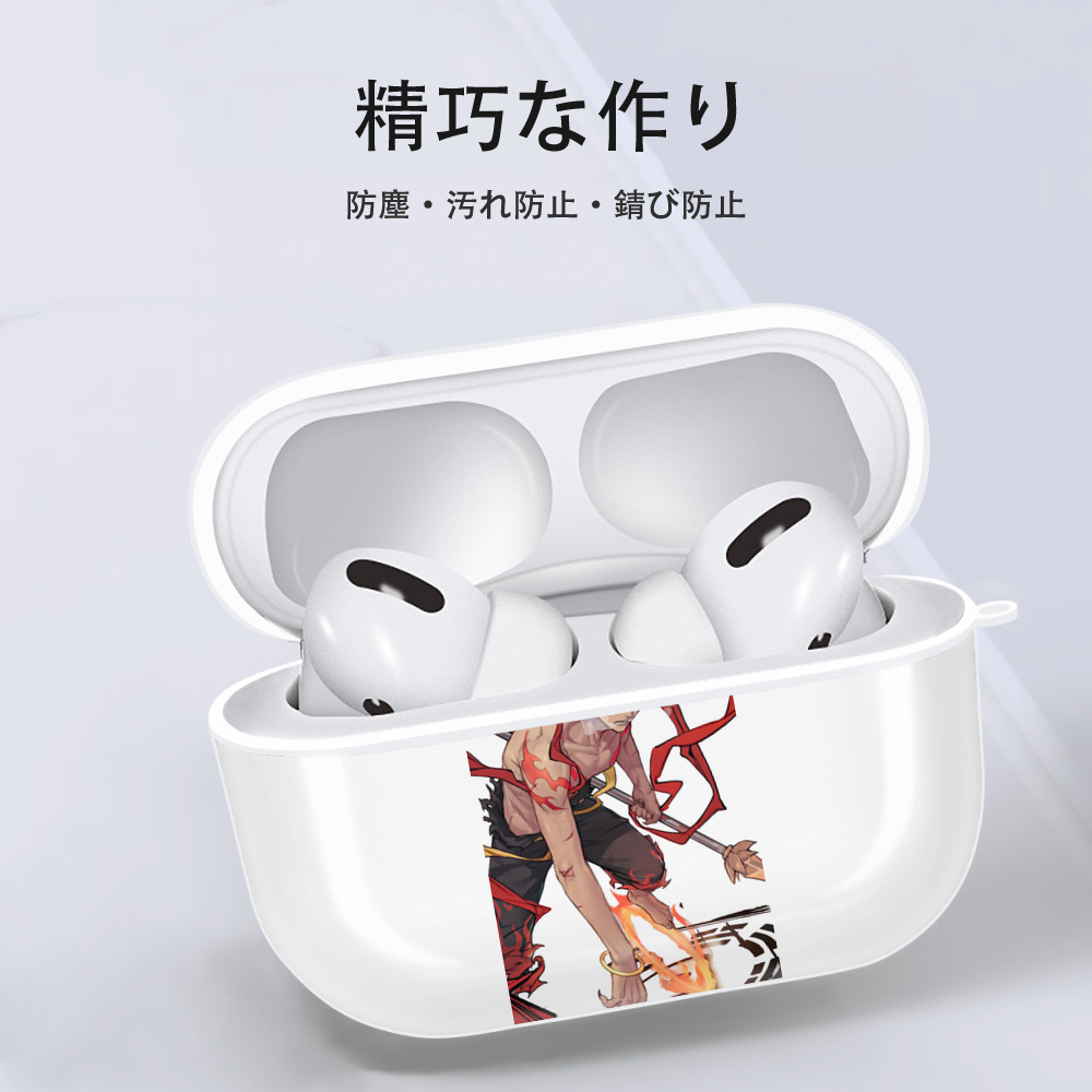 Ne Zha 2 ナタ 魔童の大暴れ 【AirPods Pro用】ハードシェル保護ケース 耐衝撃・防指紋・カラビナ付き商品仕様