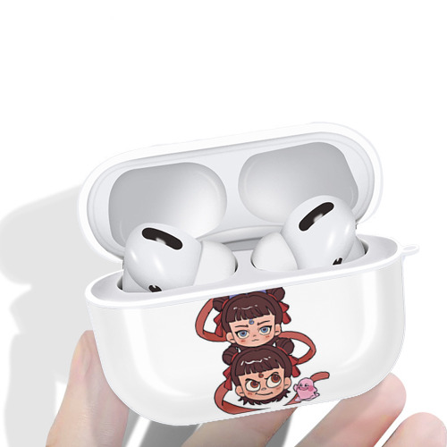 Ne Zha 2 ナタ 魔童の大暴れ 【AirPods Pro用】ハードシェル保護ケース 耐衝撃・防指紋・カラビナ付き商品仕様
