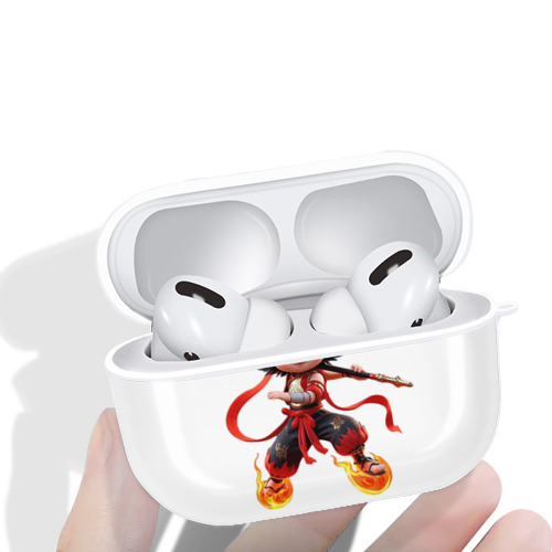 Ne Zha 2 ナタ 魔童の大暴れ 【AirPods Pro用】ハードシェル保護ケース 耐衝撃・防指紋・カラビナ付き商品仕様