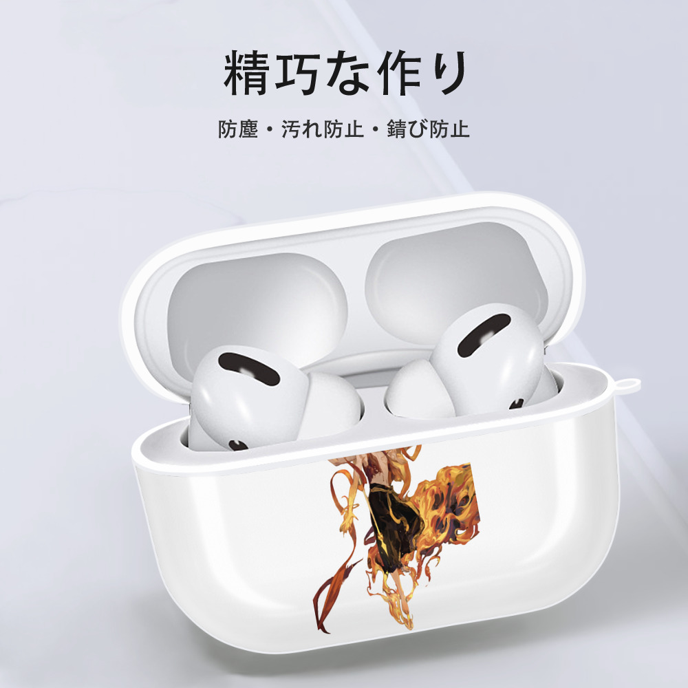 Ne Zha 2 ナタ 魔童の大暴れ 【AirPods Pro用】ハードシェル保護ケース 耐衝撃・防指紋・カラビナ付き商品仕様