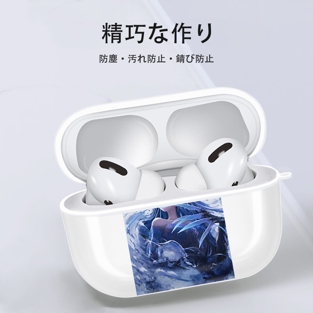 Ne Zha 2 ナタ 魔童の大暴れ 【AirPods Pro用】ハードシェル保護ケース 耐衝撃・防指紋・カラビナ付き商品仕様