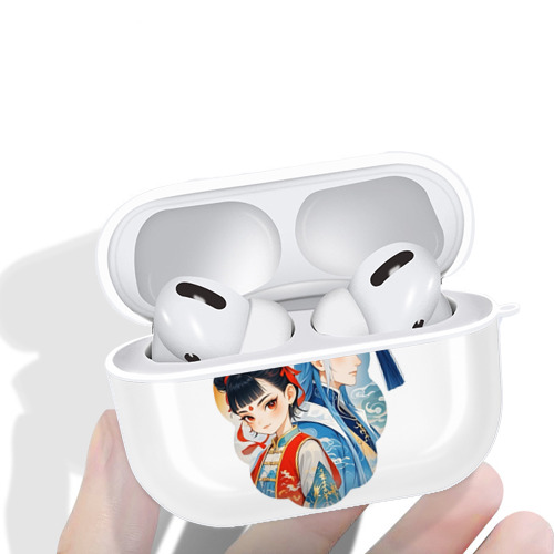Ne Zha 2 ナタ 魔童の大暴れ 【AirPods Pro用】ハードシェル保護ケース 耐衝撃・防指紋・カラビナ付き商品仕様