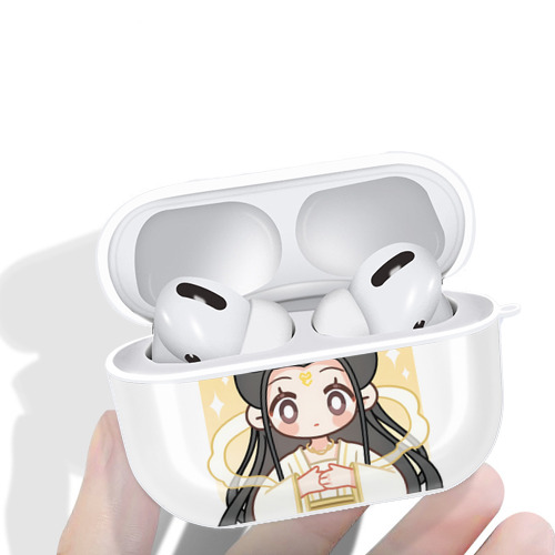 Ne Zha 2 ナタ 魔童の大暴れ 【AirPods Pro用】ハードシェル保護ケース 耐衝撃・防指紋・カラビナ付き商品仕様