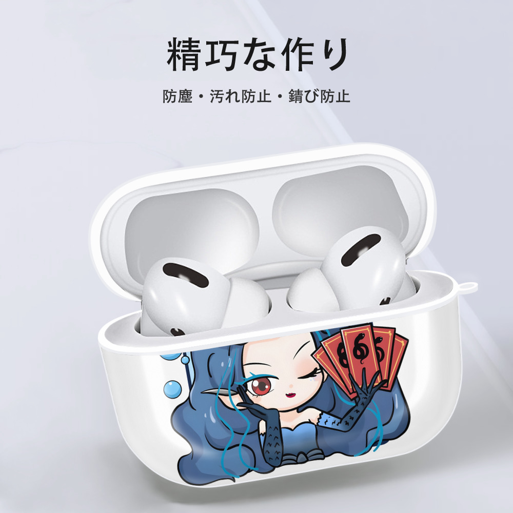 Ne Zha 2 ナタ 魔童の大暴れ 【AirPods Pro用】ハードシェル保護ケース 耐衝撃・防指紋・カラビナ付き商品仕様