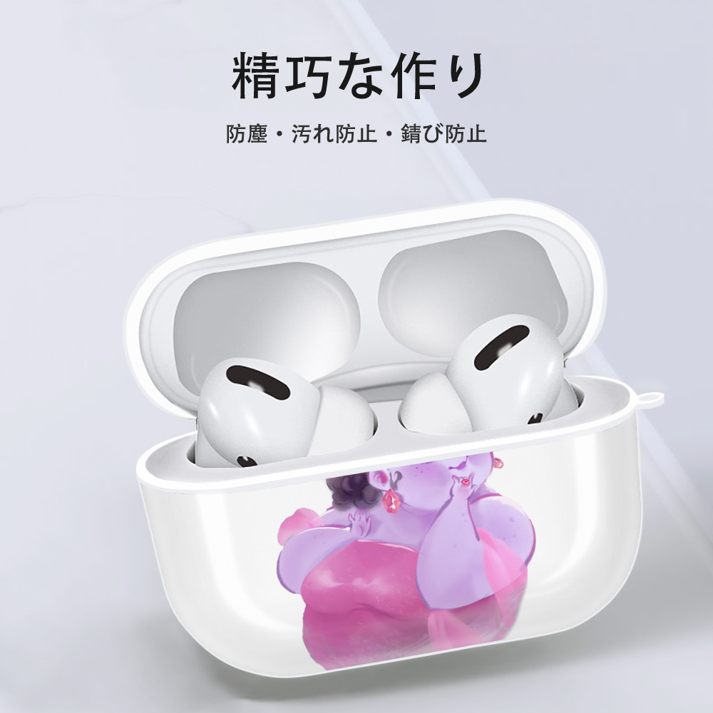 Ne Zha 2 ナタ 魔童の大暴れ 【AirPods Pro用】ハードシェル保護ケース 耐衝撃・防指紋・カラビナ付き商品仕様