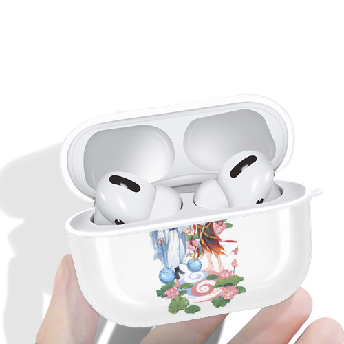 Ne Zha 2 ナタ 魔童の大暴れ 【AirPods Pro用】ハードシェル保護ケース 耐衝撃・防指紋・カラビナ付き商品仕様