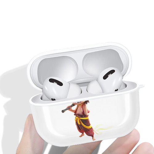 Ne Zha 2 ナタ 魔童の大暴れ 【AirPods Pro用】ハードシェル保護ケース 耐衝撃・防指紋・カラビナ付き商品仕様