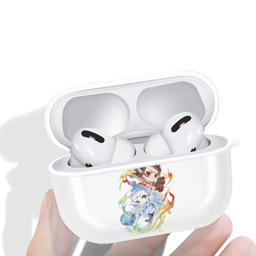 Ne Zha 2 ナタ 魔童の大暴れ 【AirPods Pro用】ハードシェル保護ケース 耐衝撃・防指紋・カラビナ付き商品仕様