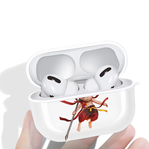 Ne Zha 2 ナタ 魔童の大暴れ 【AirPods Pro用】ハードシェル保護ケース 耐衝撃・防指紋・カラビナ付き商品仕様