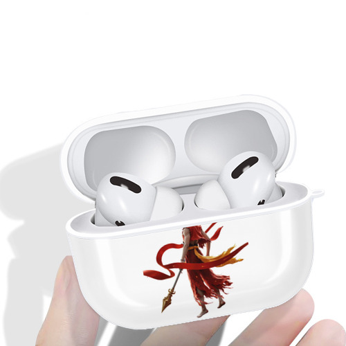 Ne Zha 2 ナタ 魔童の大暴れ 【AirPods Pro用】ハードシェル保護ケース 耐衝撃・防指紋・カラビナ付き商品仕様