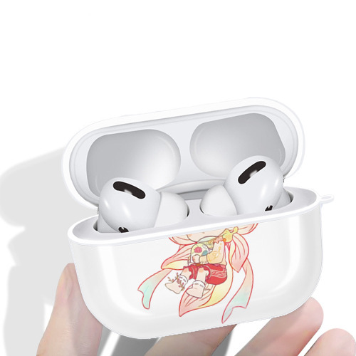 Ne Zha 2 ナタ 魔童の大暴れ 【AirPods Pro用】ハードシェル保護ケース 耐衝撃・防指紋・カラビナ付き商品仕様