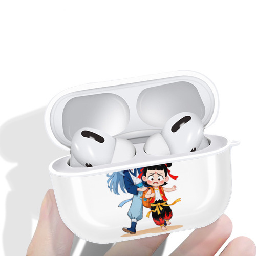 Ne Zha 2 ナタ 魔童の大暴れ 【AirPods Pro用】ハードシェル保護ケース 耐衝撃・防指紋・カラビナ付き商品仕様
