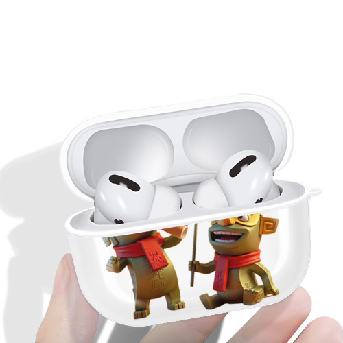 Ne Zha 2 ナタ 魔童の大暴れ 【AirPods Pro用】ハードシェル保護ケース 耐衝撃・防指紋・カラビナ付き商品仕様