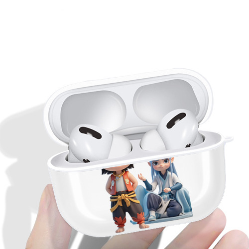 Ne Zha 2 ナタ 魔童の大暴れ 【AirPods Pro用】ハードシェル保護ケース 耐衝撃・防指紋・カラビナ付き商品仕様