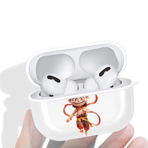 Ne Zha 2 ナタ 魔童の大暴れ 【AirPods Pro用】ハードシェル保護ケース 耐衝撃・防指紋・カラビナ付き商品仕様