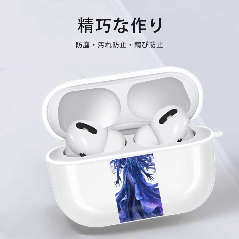 Ne Zha 2 ナタ 魔童の大暴れ 【AirPods Pro用】ハードシェル保護ケース 耐衝撃・防指紋・カラビナ付き商品仕様
