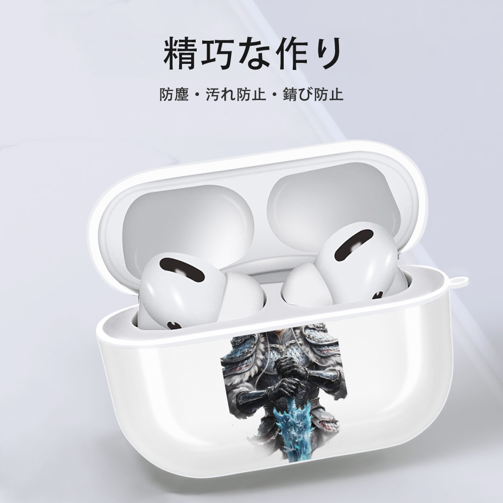 Ne Zha 2 ナタ 魔童の大暴れ 【AirPods Pro用】ハードシェル保護ケース 耐衝撃・防指紋・カラビナ付き商品仕様