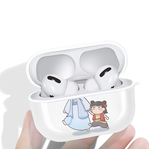 Ne Zha 2 ナタ 魔童の大暴れ 【AirPods Pro用】ハードシェル保護ケース 耐衝撃・防指紋・カラビナ付き商品仕様