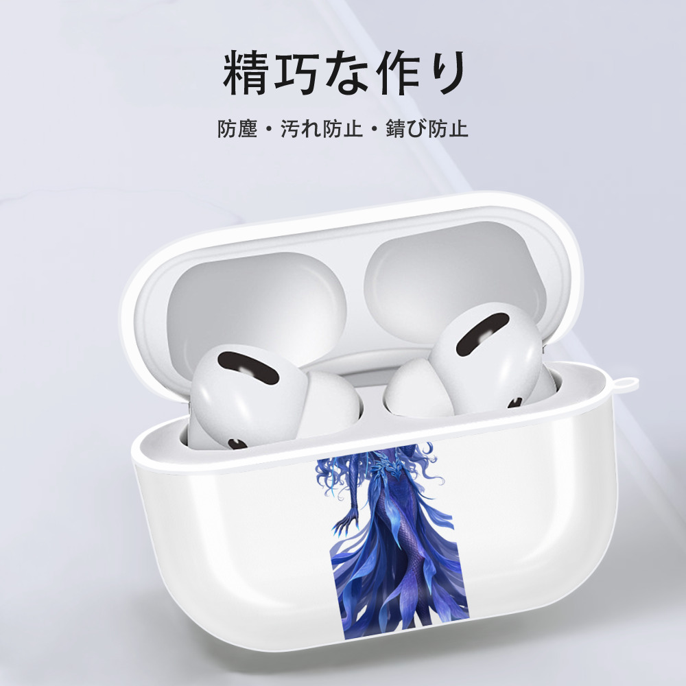 Ne Zha 2 ナタ 魔童の大暴れ 【AirPods Pro用】ハードシェル保護ケース 耐衝撃・防指紋・カラビナ付き商品仕様