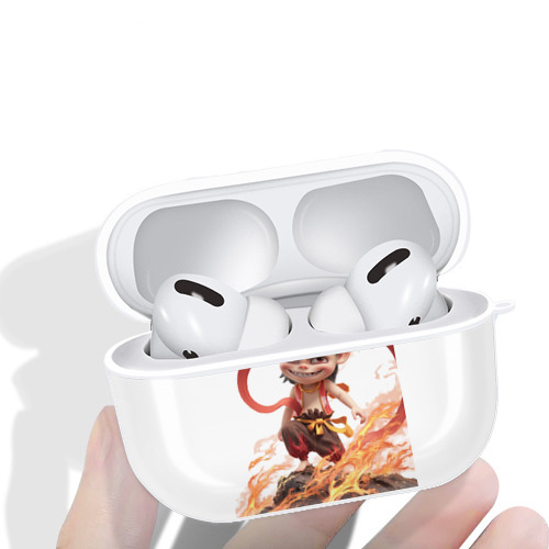 Ne Zha 2 ナタ 魔童の大暴れ 【AirPods Pro用】ハードシェル保護ケース 耐衝撃・防指紋・カラビナ付き商品仕様