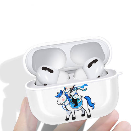 Ne Zha 2 ナタ 魔童の大暴れ 【AirPods Pro用】ハードシェル保護ケース 耐衝撃・防指紋・カラビナ付き商品仕様