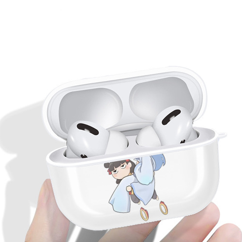 Ne Zha 2 ナタ 魔童の大暴れ 【AirPods Pro用】ハードシェル保護ケース 耐衝撃・防指紋・カラビナ付き商品仕様