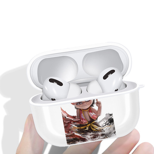 Ne Zha 2 ナタ 魔童の大暴れ 【AirPods Pro用】ハードシェル保護ケース 耐衝撃・防指紋・カラビナ付き商品仕様