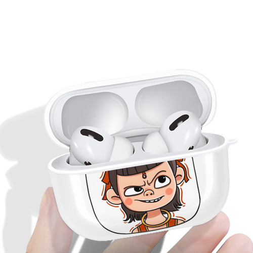 Ne Zha 2 ナタ 魔童の大暴れ 【AirPods Pro用】ハードシェル保護ケース 耐衝撃・防指紋・カラビナ付き商品仕様