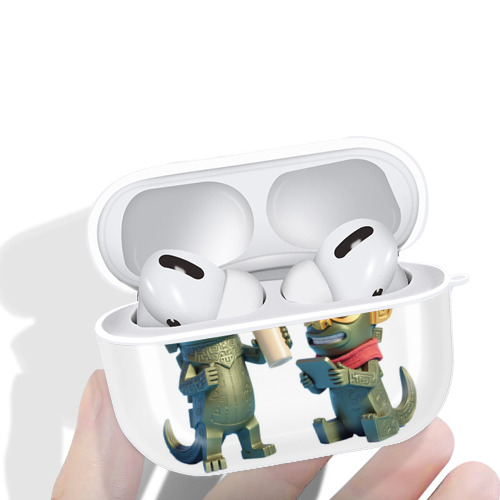 Ne Zha 2 ナタ 魔童の大暴れ 【AirPods Pro用】ハードシェル保護ケース 耐衝撃・防指紋・カラビナ付き商品仕様
