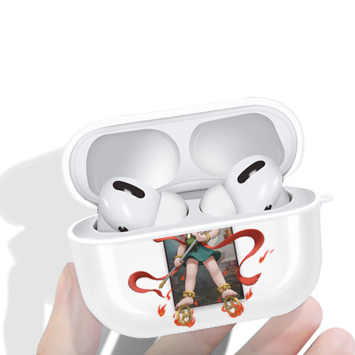 Ne Zha 2 ナタ 魔童の大暴れ 【AirPods Pro用】ハードシェル保護ケース 耐衝撃・防指紋・カラビナ付き商品仕様