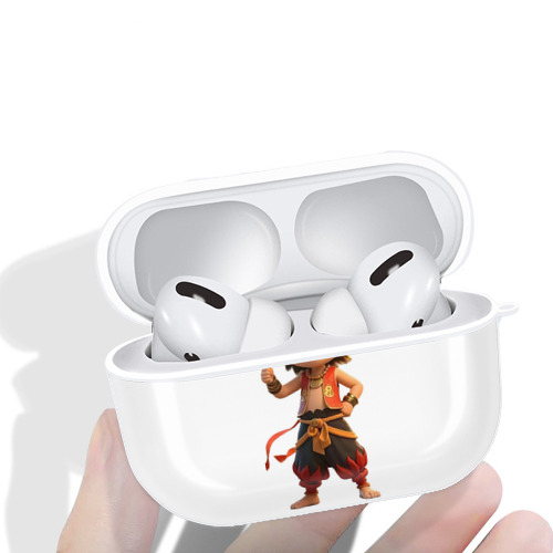 Ne Zha 2 ナタ 魔童の大暴れ 【AirPods Pro用】ハードシェル保護ケース 耐衝撃・防指紋・カラビナ付き商品仕様