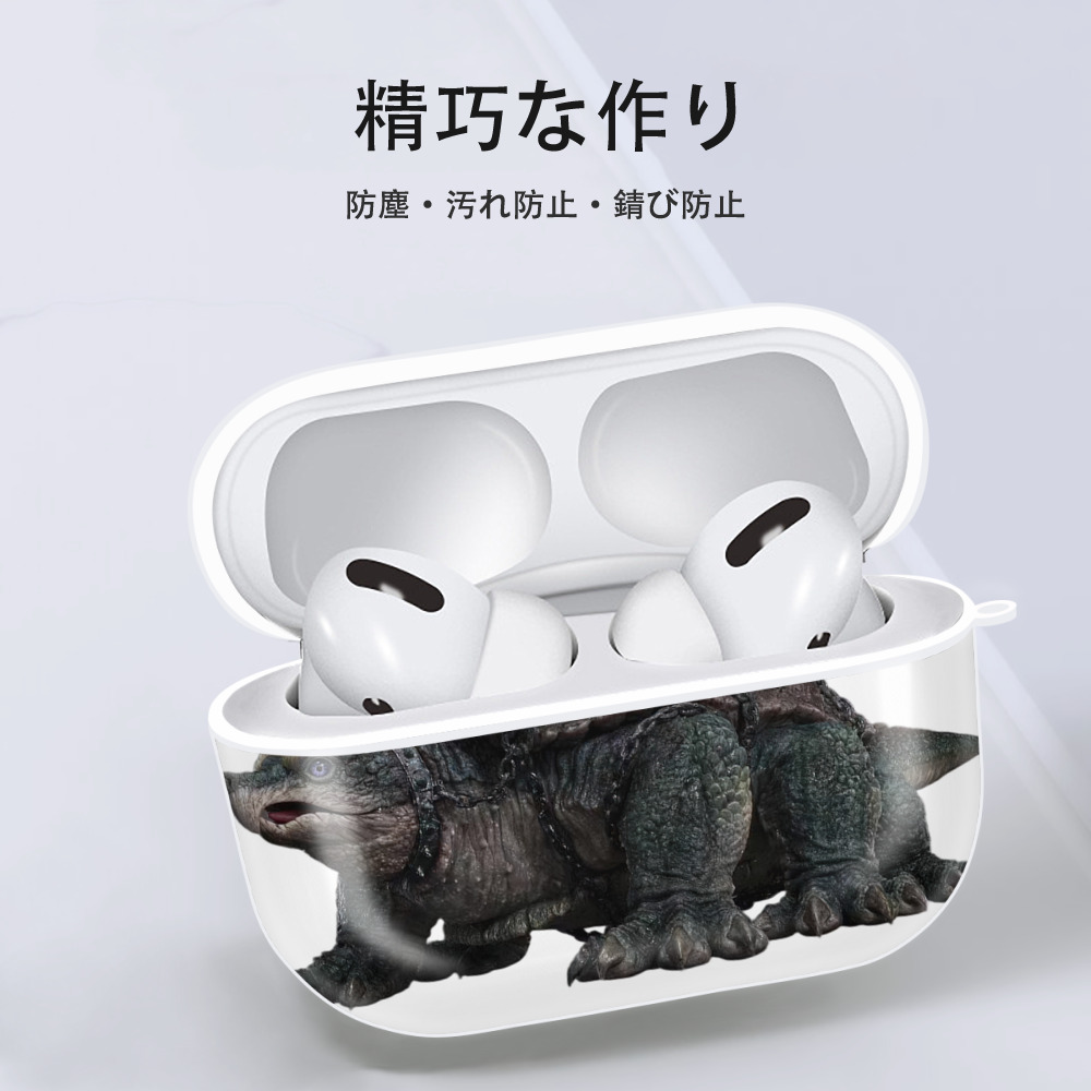 Ne Zha 2 ナタ 魔童の大暴れ 【AirPods Pro用】ハードシェル保護ケース 耐衝撃・防指紋・カラビナ付き商品仕様