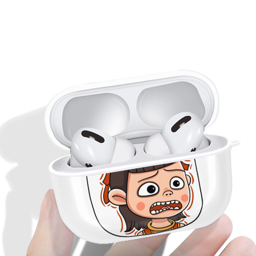 Ne Zha 2 ナタ 魔童の大暴れ 【AirPods Pro用】ハードシェル保護ケース 耐衝撃・防指紋・カラビナ付き商品仕様