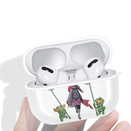 Ne Zha 2 ナタ 魔童の大暴れ 【AirPods Pro用】ハードシェル保護ケース 耐衝撃・防指紋・カラビナ付き商品仕様