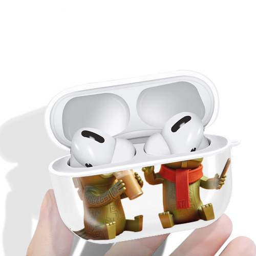 Ne Zha 2 ナタ 魔童の大暴れ 【AirPods Pro用】ハードシェル保護ケース 耐衝撃・防指紋・カラビナ付き商品仕様