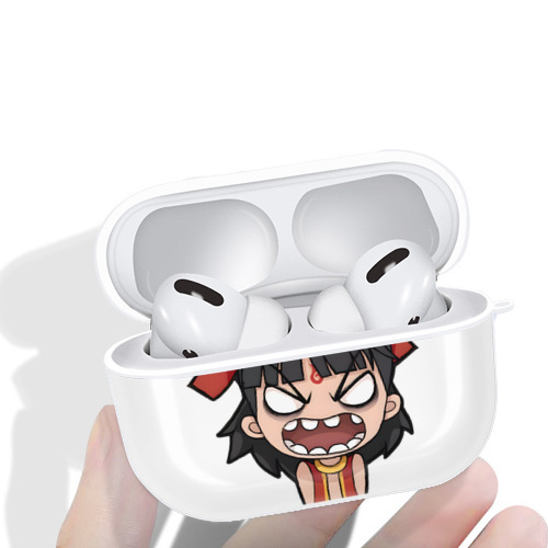 Ne Zha 2 ナタ 魔童の大暴れ 【AirPods Pro用】ハードシェル保護ケース 耐衝撃・防指紋・カラビナ付き商品仕様